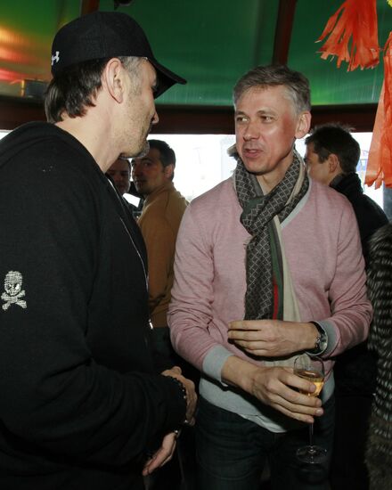 Party following 44th ski marathon Engadin 2012