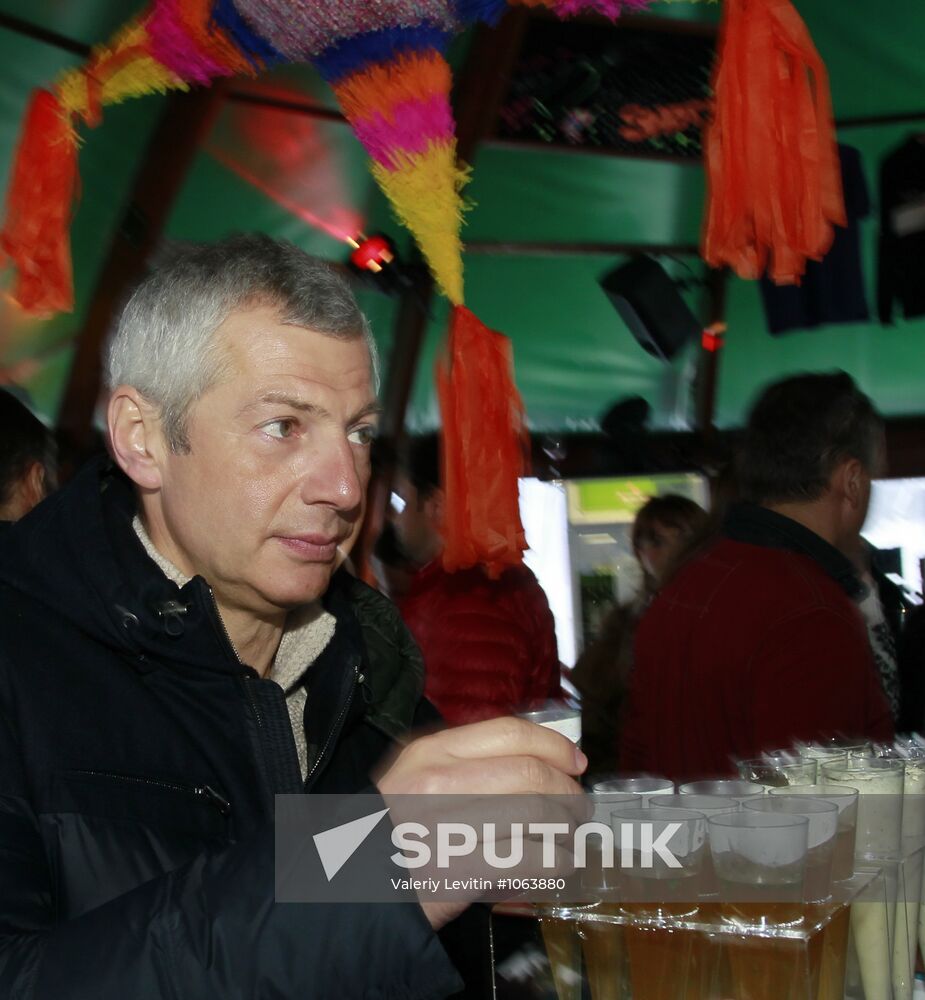 Party following 44th ski marathon Engadin 2012