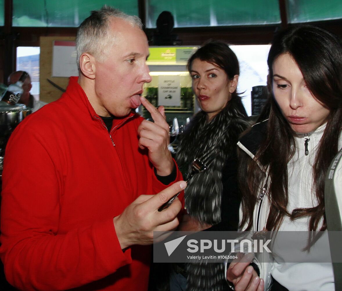 Party following 44th ski marathon Engadin 2012