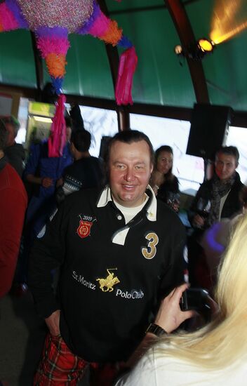Party following 44th ski marathon Engadin 2012