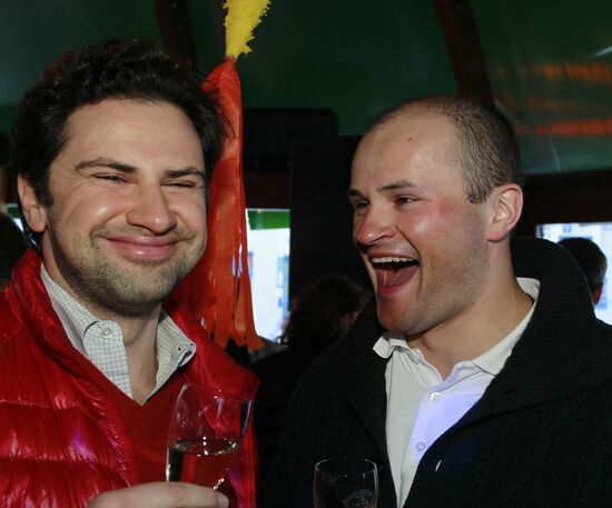 Party following 44th ski marathon Engadin 2012