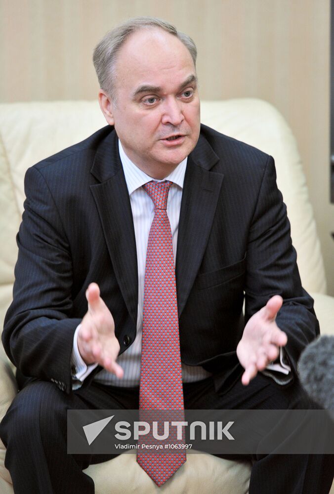 Russian Deputy Defense Minister Anatoly Antonov