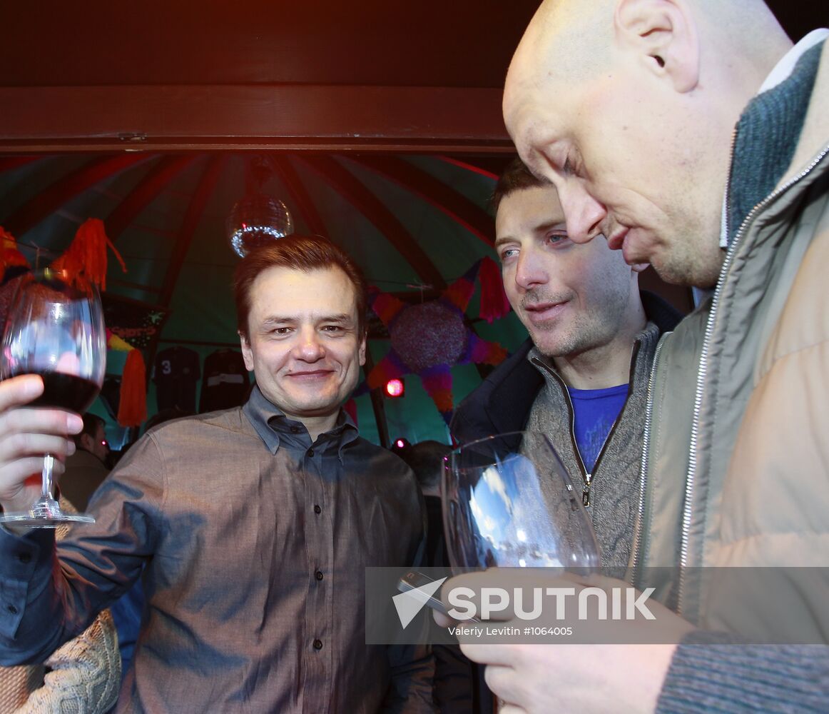 Party following 44th ski marathon Engadin 2012