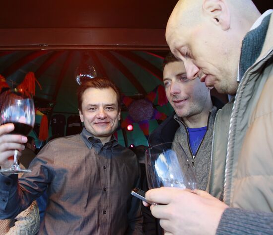 Party following 44th ski marathon Engadin 2012