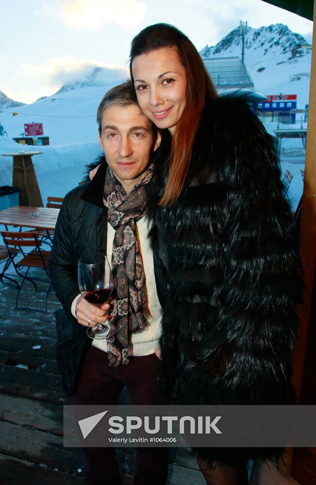 Party following 44th ski marathon Engadin 2012