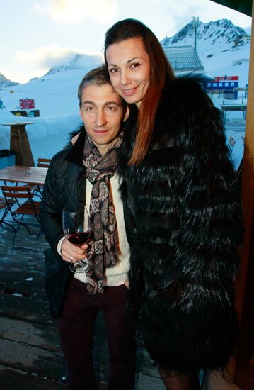 Party following 44th ski marathon Engadin 2012