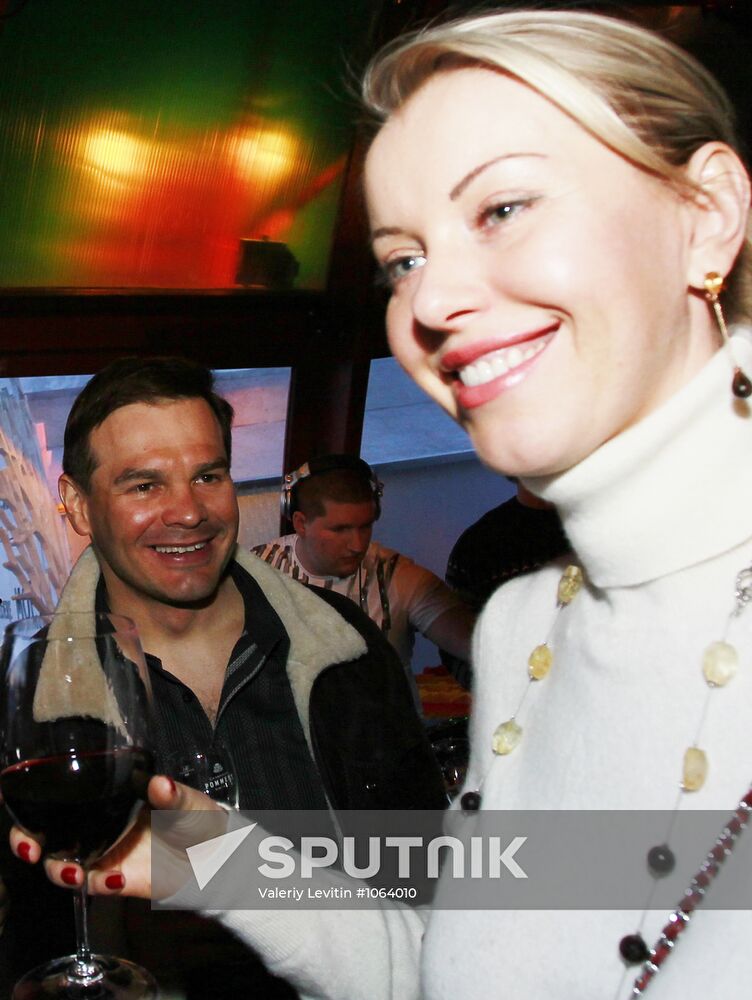 Party following 44th ski marathon Engadin 2012