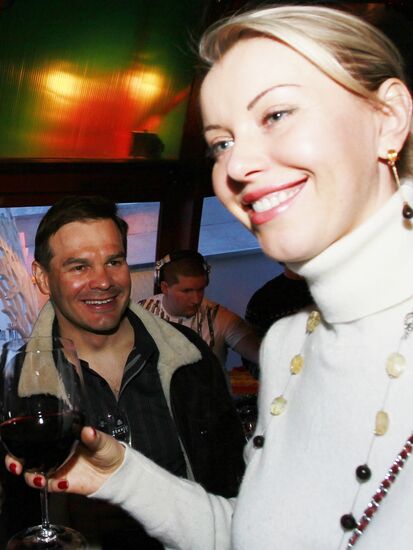 Party following 44th ski marathon Engadin 2012