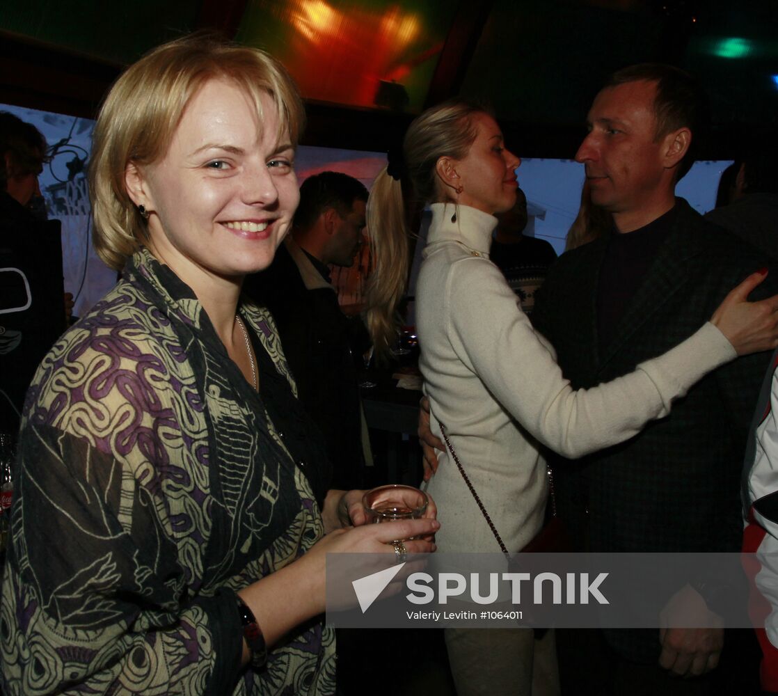 Party following 44th ski marathon Engadin 2012
