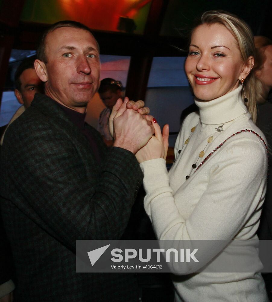 Party following 44th ski marathon Engadin 2012