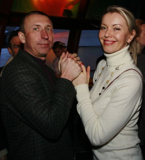 Party following 44th ski marathon Engadin 2012