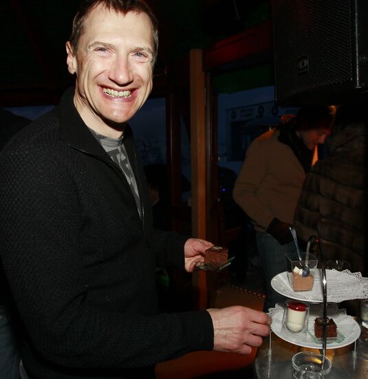 Party following 44th ski marathon Engadin 2012