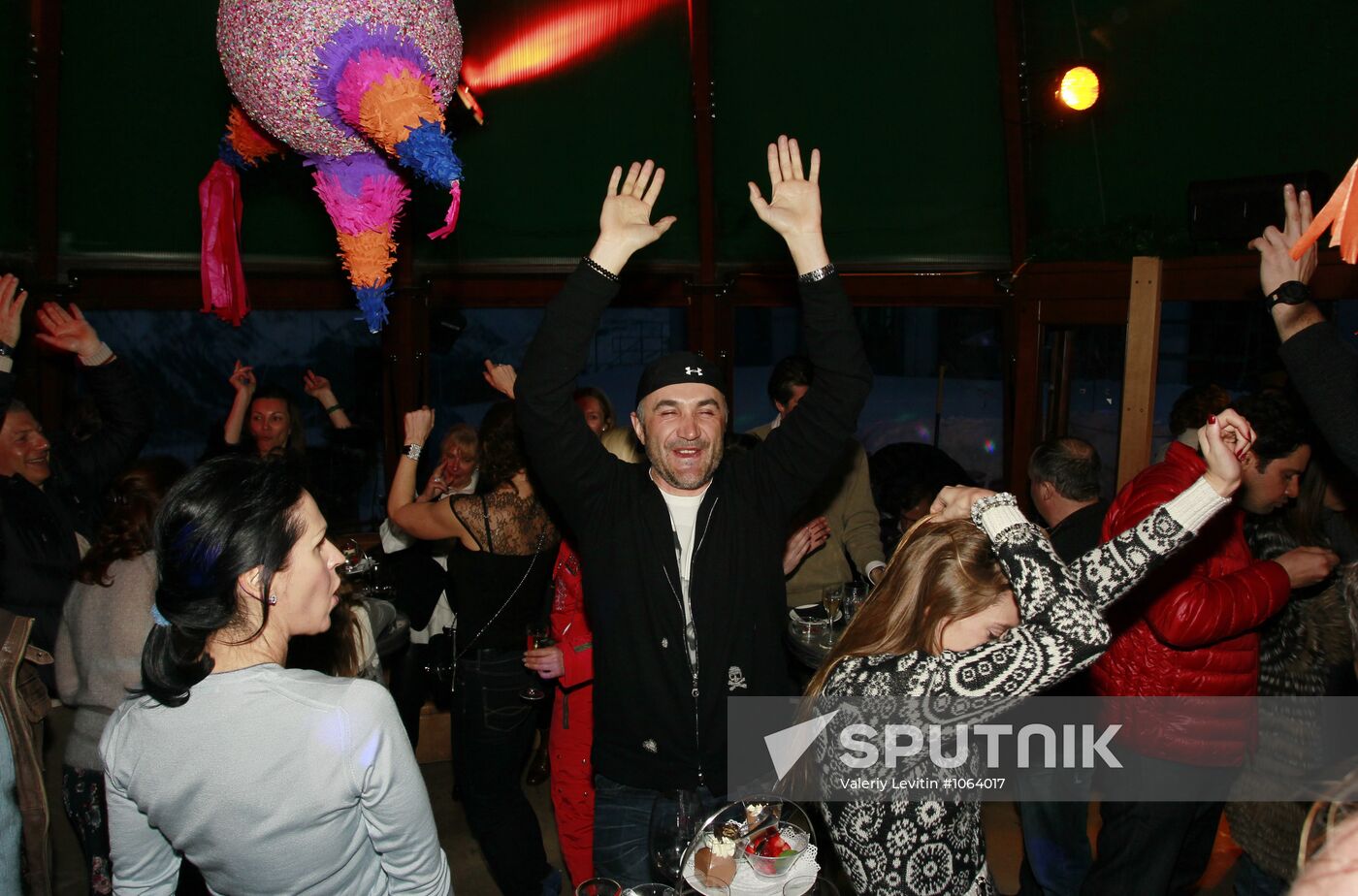 Party following 44th ski marathon Engadin 2012