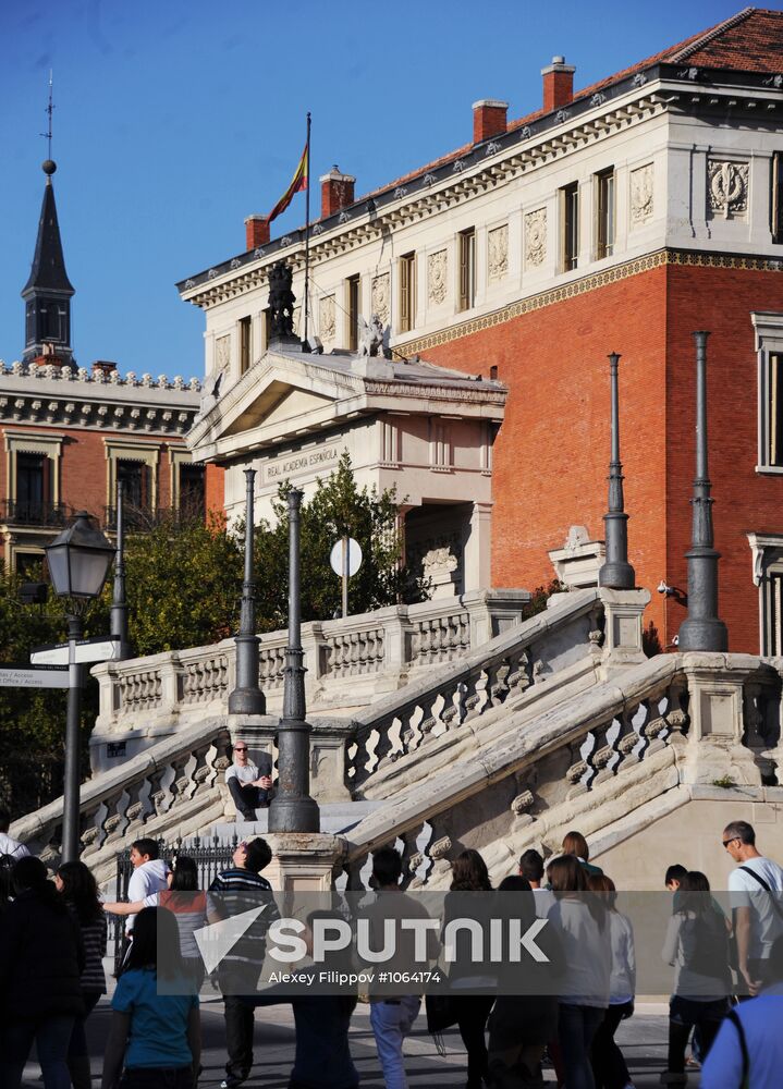 Countries of the world. Spain. Madrid
