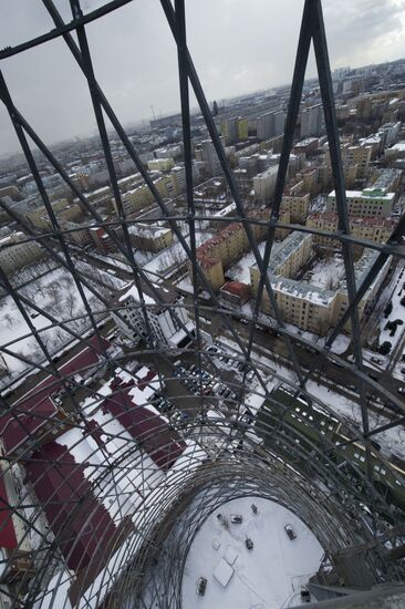 Shukhovskaya Tower celebrates 90th anniversary