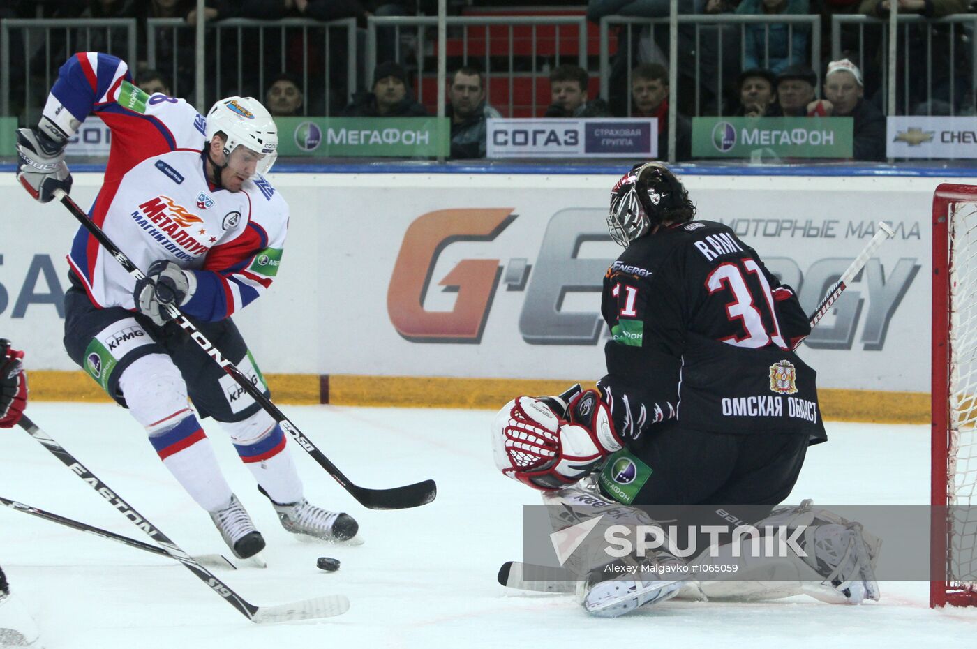 KHL. Avangard Omsk vs. Metallurg Magnitogorsk