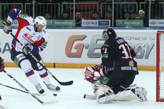 KHL. Avangard Omsk vs. Metallurg Magnitogorsk