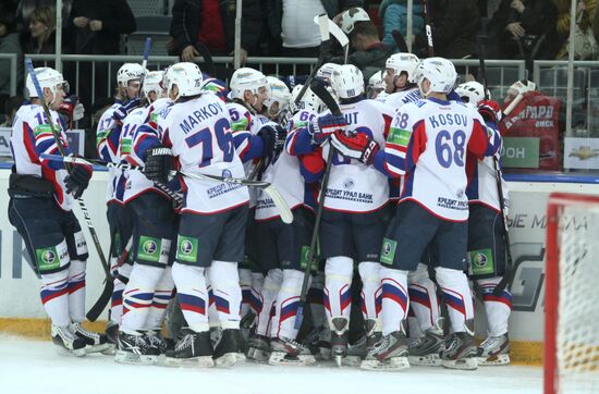 KHL. Avangard Omsk vs. Metallurg Magnitogorsk