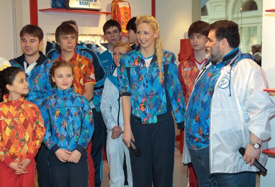 Sochi-2014 sports clothing collection presented in Moscow