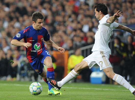 Football Champions League. Match "Real" - CSKA