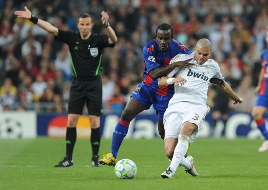 Football Champions League. Match "Real" - CSKA