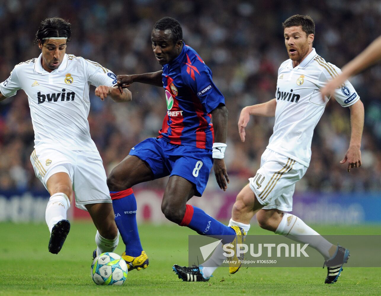 Football Champions League. Match "Real" - CSKA