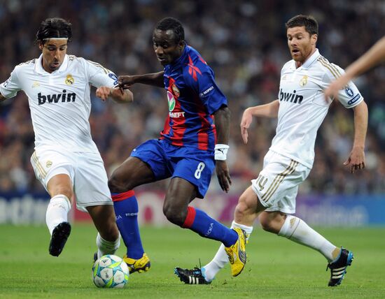 Football Champions League. Match "Real" - CSKA