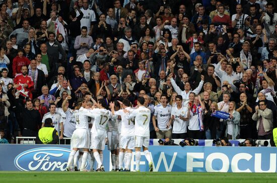 Football Champions League. Match "Real" - CSKA
