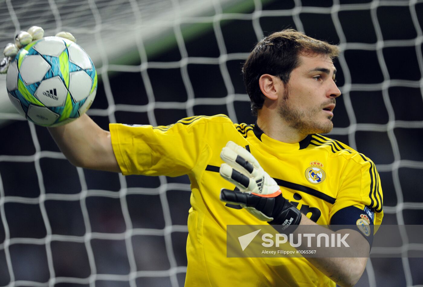 Football Champions League. Match "Real" - CSKA