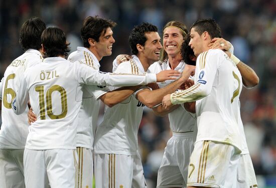 Football Champions League. Match "Real" - CSKA