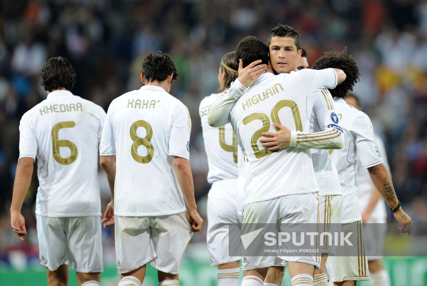 Football Champions League. Match "Real" - CSKA