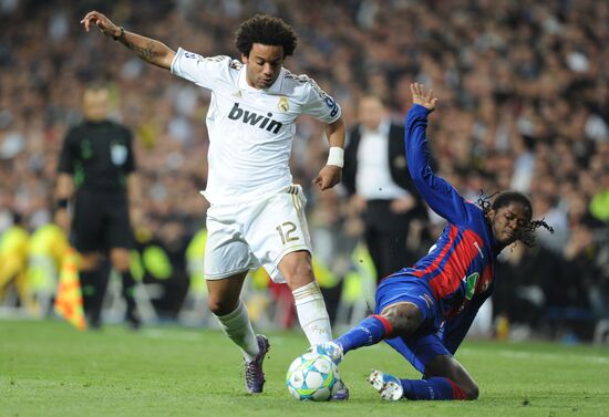 Football Champions League. Match "Real" - CSKA