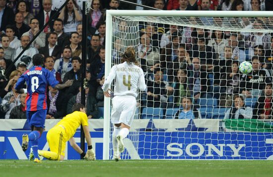 Football Champions League. Match "Real" - CSKA