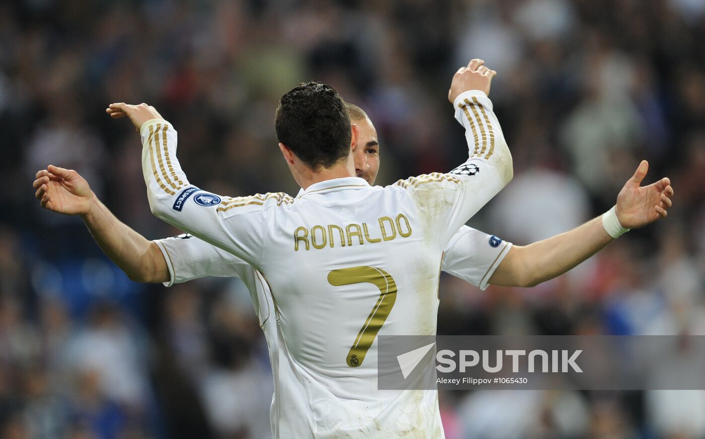 Football Champions League. Match "Real" - CSKA