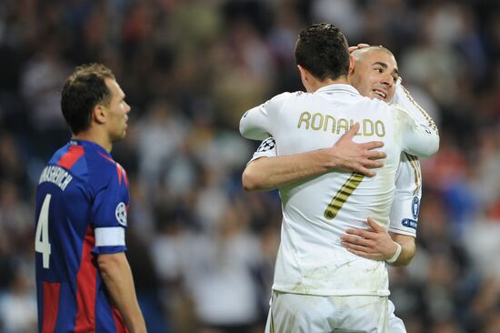 Football Champions League. Match "Real" - CSKA