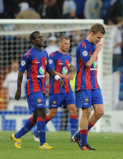 Football Champions League. Match "Real" - CSKA