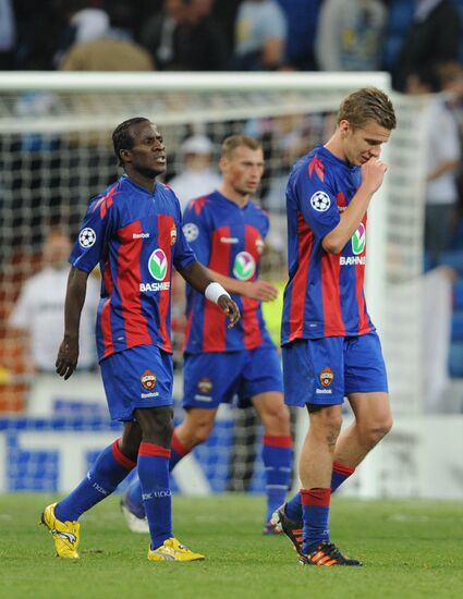Football Champions League. Match "Real" - CSKA