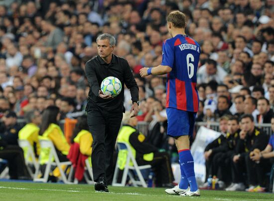 Football Champions League. Match "Real" - CSKA