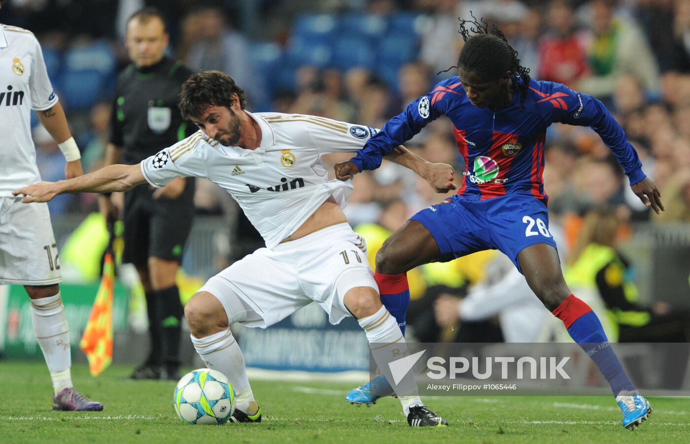 Football Champions League. Match "Real" - CSKA