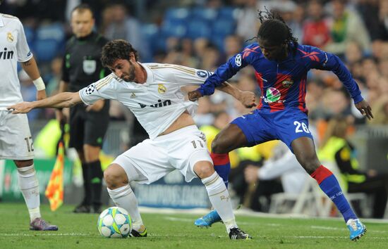 Football Champions League. Match "Real" - CSKA