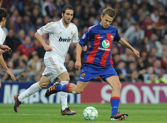 Football. Champions League. Real vs. CSKA