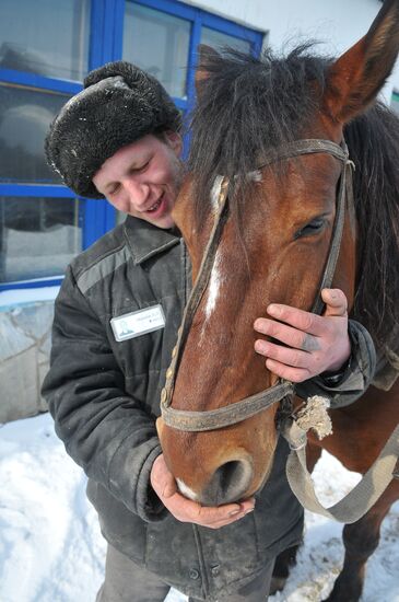 Farm work at penal colony № 21, Kasli