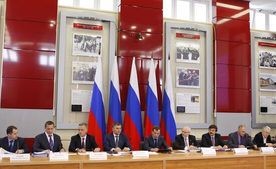 Dmitry Medvedev visits Volga Federal District