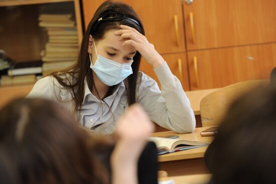 Flu epidemic in Chita