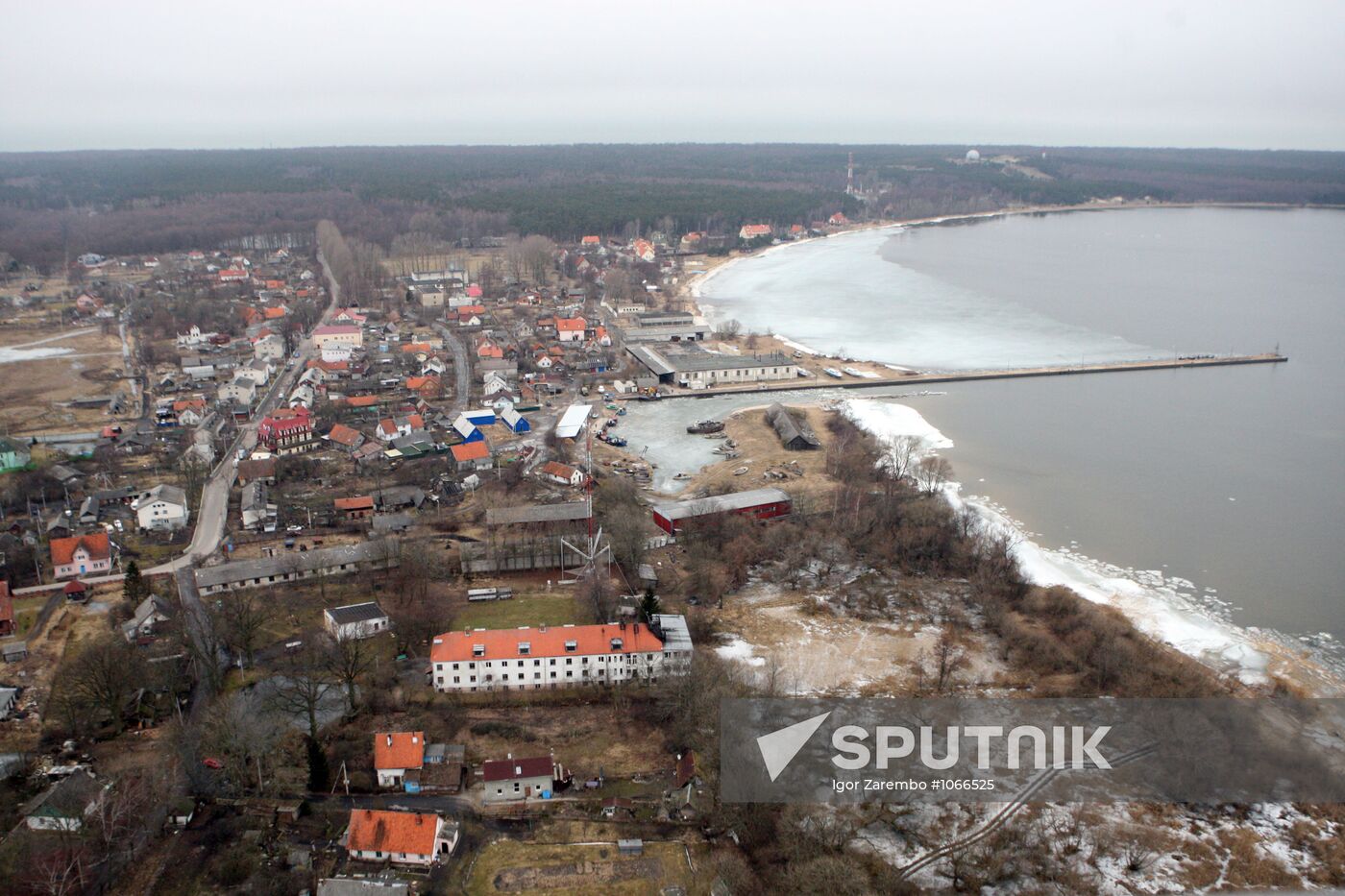 Ice situation in Kaliningrad Region