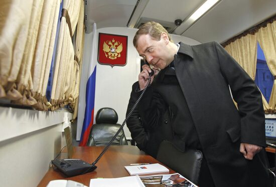 Dmitry Medvedev visits Volga Federal District