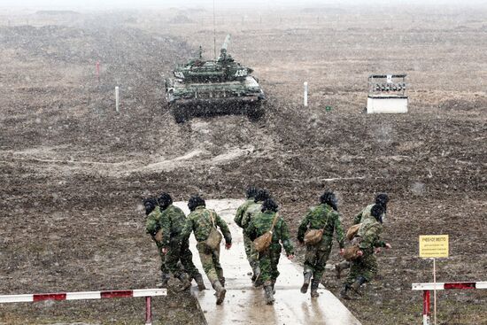 17th independent guard motorized rifle squad in Shali