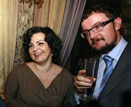 Reception at residence of French Ambassador to Russia