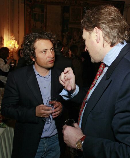 Reception at residence of French Ambassador to Russia