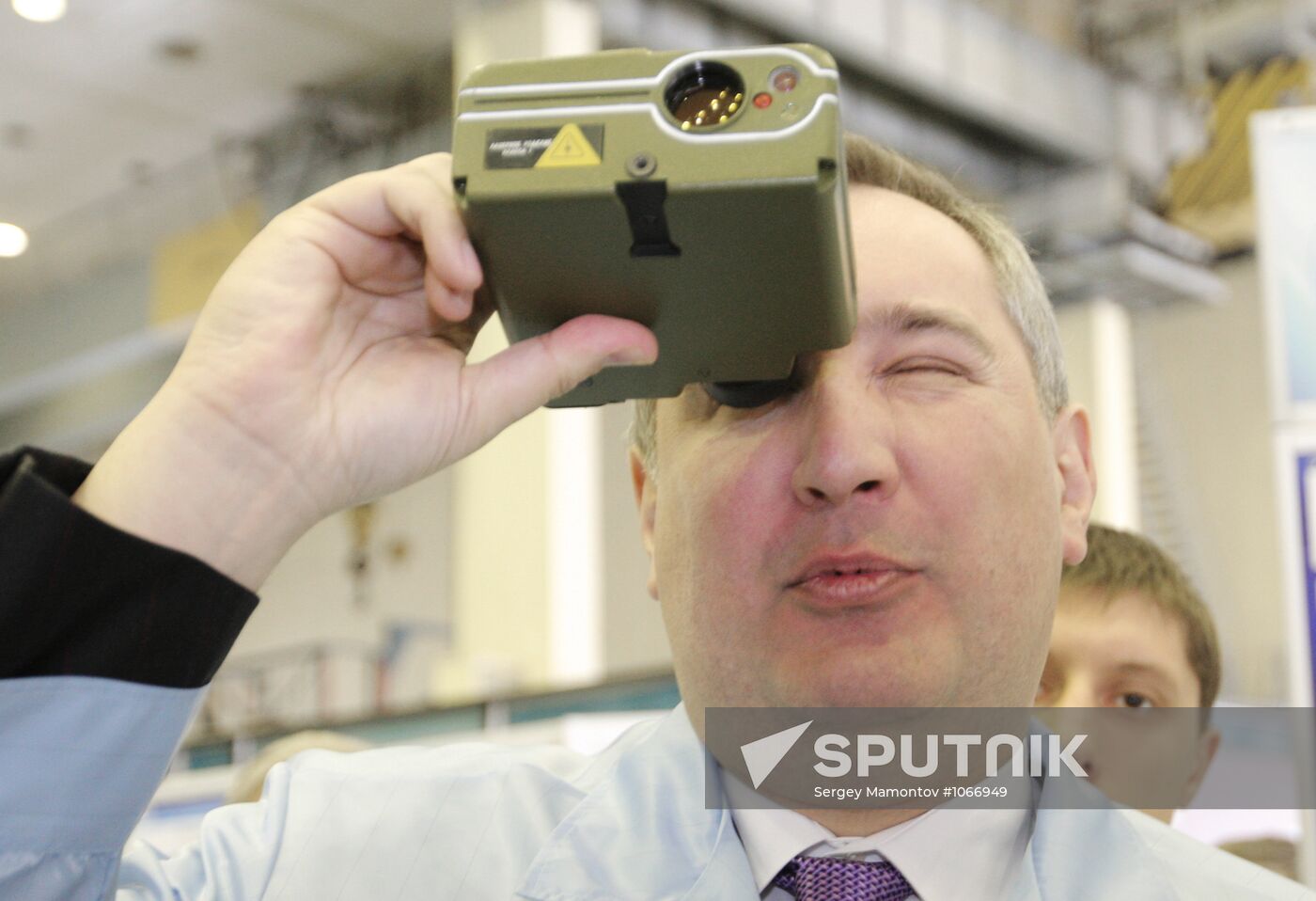 Dmitry Rogozin visits Zverev Krasnogorsk Plant